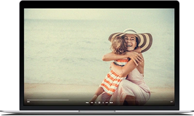 Computer video player with Mother and Son memory